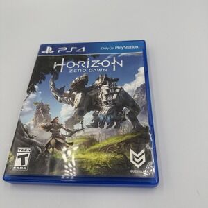 Horizon‎ Zero Dawn (PlayStation 4, 2017) PS4 Clean Disc